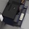 Floating Bathroom Vanity, Modern, Blue, 40